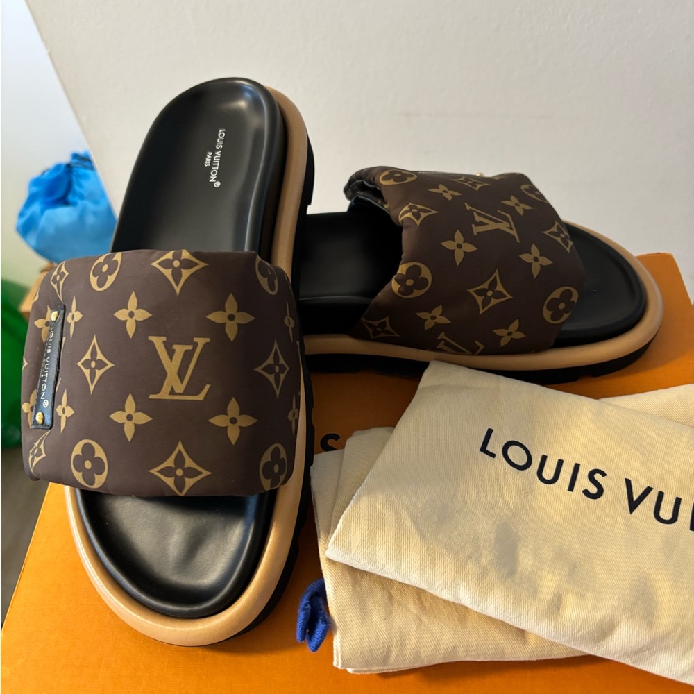 Louis Vuitton mule sandals